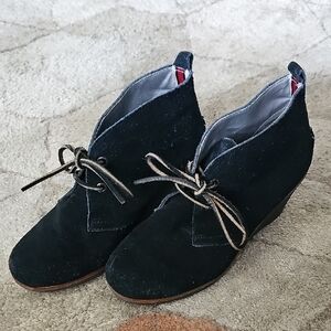 Sperry Lace Up Harlow Platform Wedge Boot